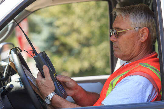 Construction supervisor using data collector