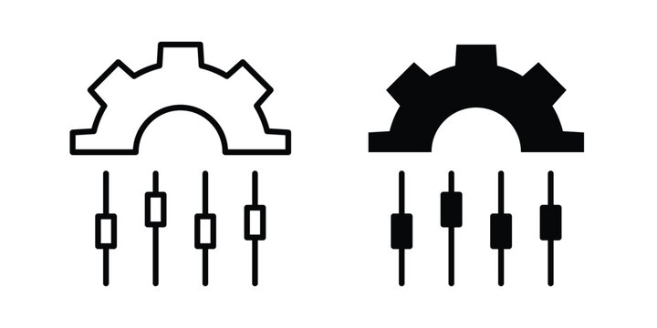 Mass customization icon
