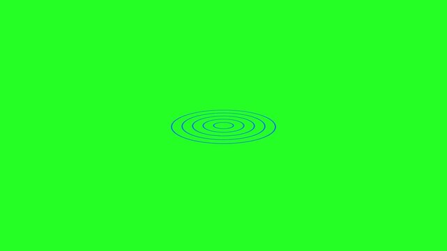Abstract Water Wave Motion Background in Slow Flow