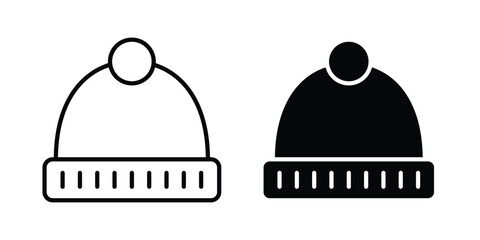 Winter hat icon © Pop