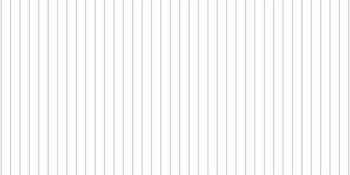 Horizontal lines pattern on white background. Straight lines pattern for backdrop and wallpaper template. Realistic lines with repeat stripes texture. Simple geometric background, vector illustration
