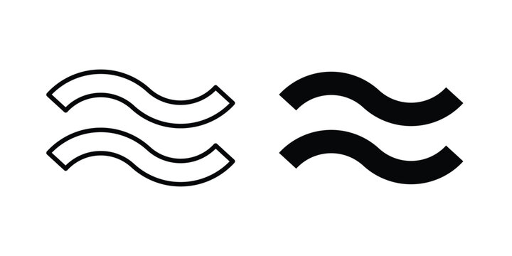 Approximately equal icon