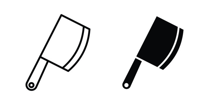 Butcher knife icon