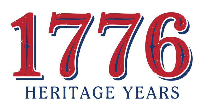 Vintage Collegiate 1776 Heritage Years Commemorative Emblem