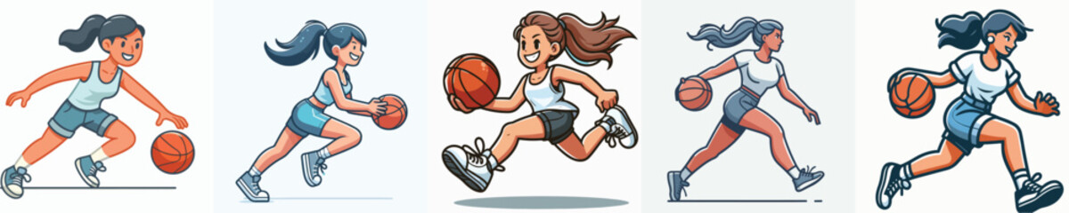 Women's basketball player © Soim Maarif 