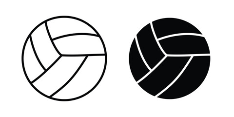 Fototapeta premium Volleyball ball icon
