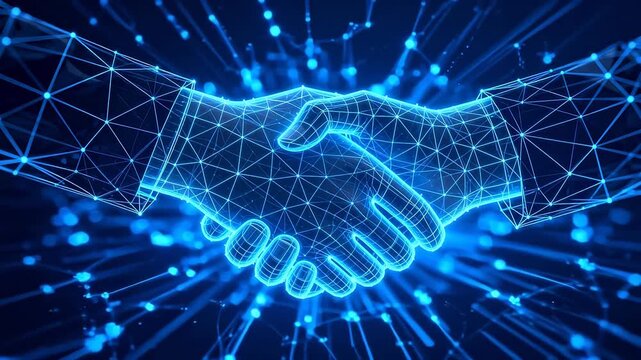 Digital handshake connection