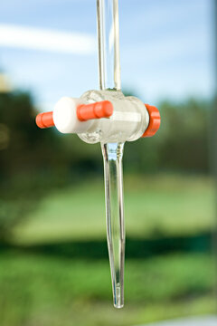 Laboratory equipment, close-up