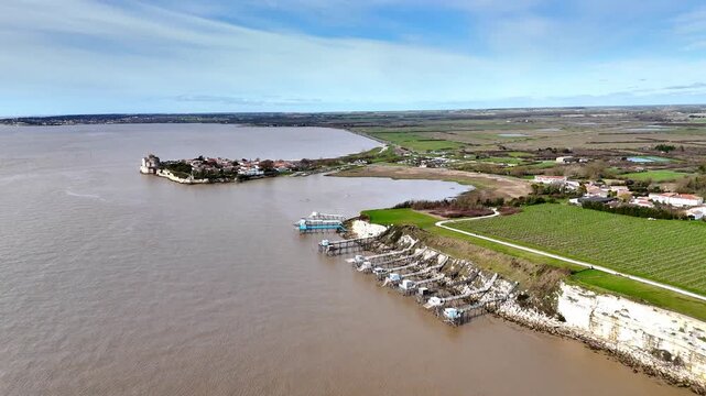 Talmont sur Gironde, Drone Footage