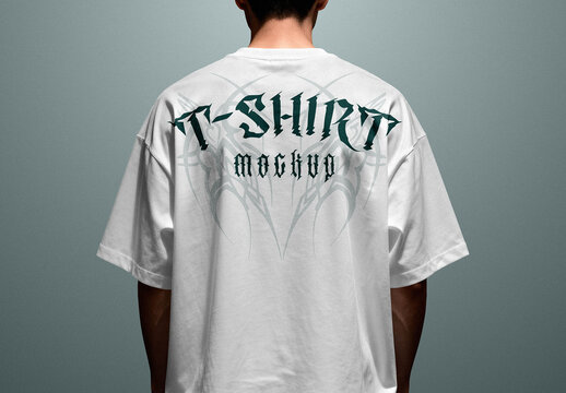 T-shirt Mockup &ndash; Oversize Apparel Presentation (PSD)