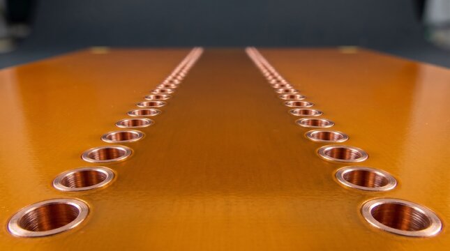 Substrate integrated waveguide via fence channel in LCP
