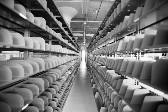 Interiors of a factory
