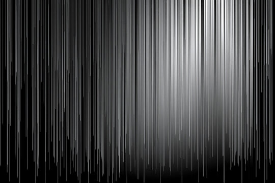 Gradient black and white striped background