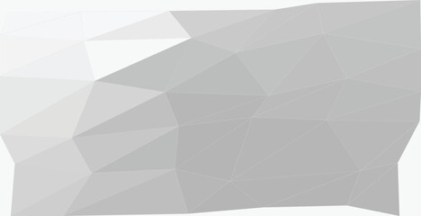 Fototapeta premium Abstract grayscale low poly geometric background with faceted triangle pattern and shades.