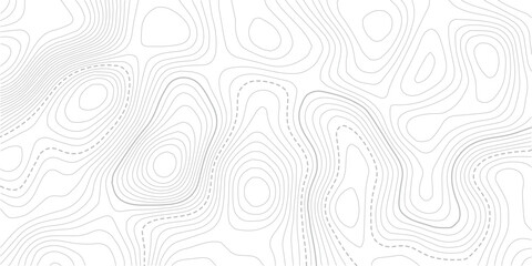 Topographic map background geographic line map with elevation assignments.The concept of a conditional geography scheme and the terrain path.Vector illustration art. © MDSOHEL