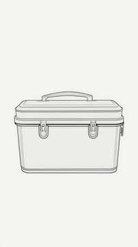 Large clear plastic tool box for storage empty clear plastic storage container