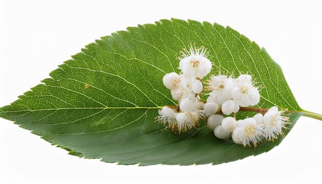 Actaea Simplex Isolated On Transparent Background Cut Out