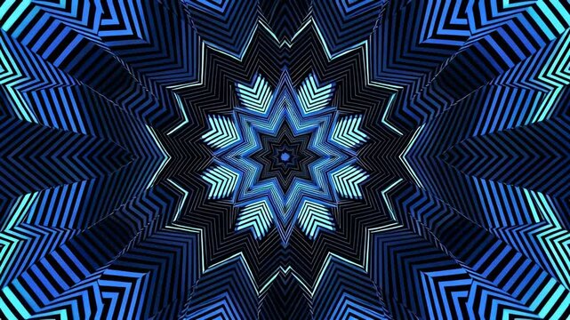 Abstract blue background with stars seamless vector geometric pattern wallpaper design illustration texture art