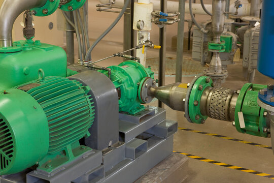 Equipment for treating water and wastewater in a water treatment plant