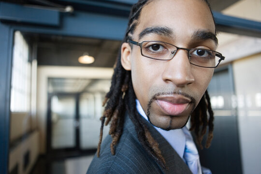 Portrait of a young business man