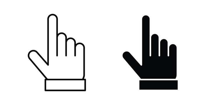 Cursor hand icon