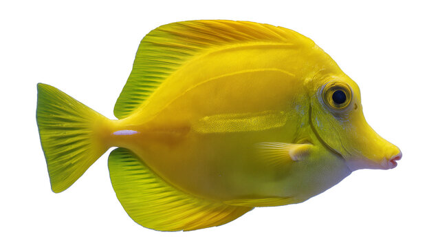 Yellow Tang Fish Marine Life Ocean Reef