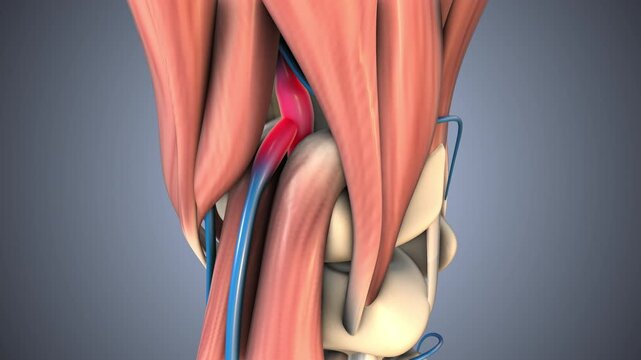 Aneurysmal Bulging of Popliteal Artery