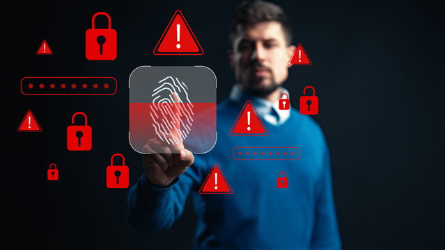 Scam call SMS message alert shows warning signs for users regarding security risks