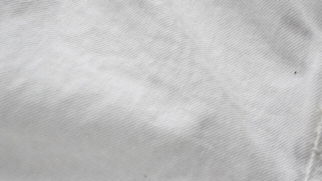 Close-up of denim fabric.