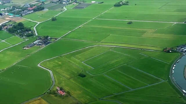 Landing around Schiphol airport during landing.mp4