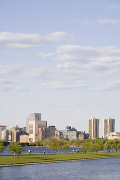 Buildings in a city