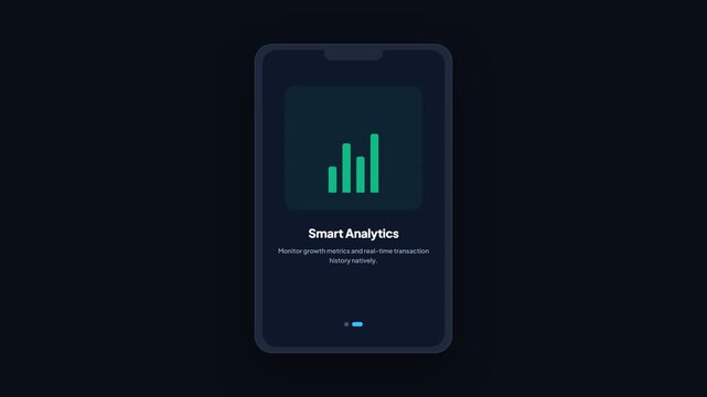 Mobile App Onboarding Screens User Interface Swipe Animation