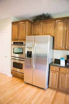 Interior of a domestic kitchen