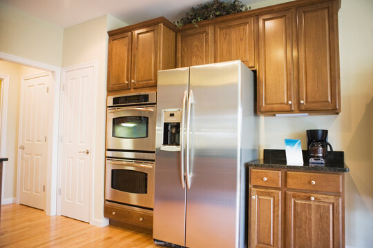 Interior of a domestic kitchen