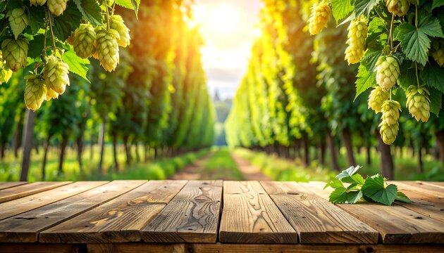Hops Garden Table.