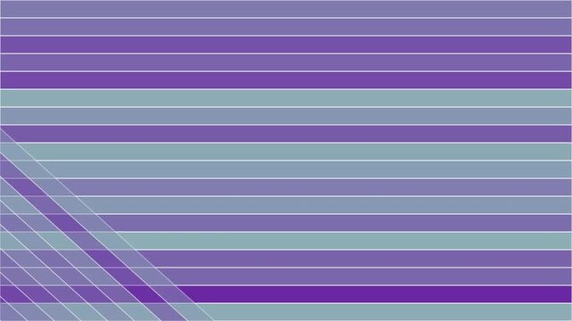 Abstract geometric elements background animated illustration - parallel lines intersection