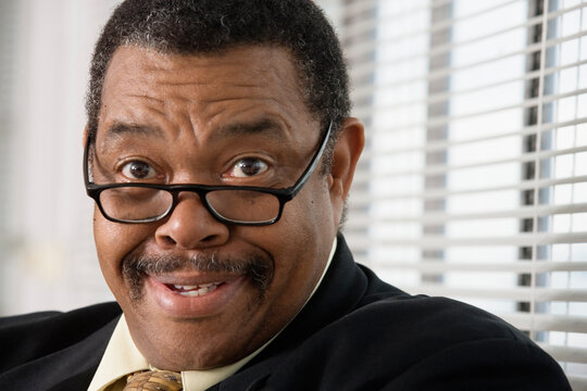 Portrait of a smiling business man