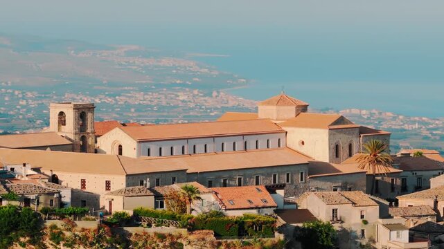 The cathedral of Gerace in southern Italy, an ancient medieval village