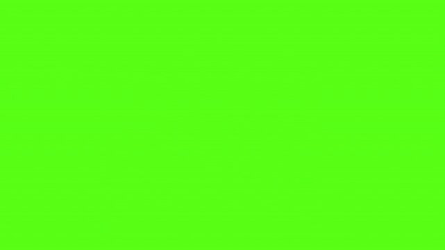 Animated black grunge paint brush strokes revealing mask over chroma key green screen background for video transition effect, 4k video