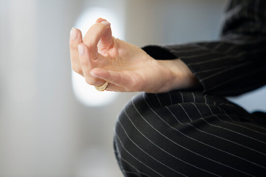 Close up of a woman's hand
