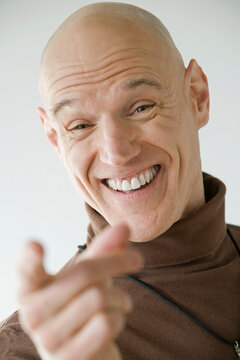 Portrait of a mid adult man smiling
