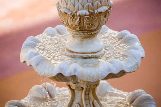 Close-up of a fountain