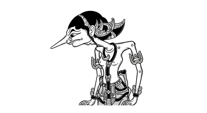 Puck character from Shakespeare illustration.
