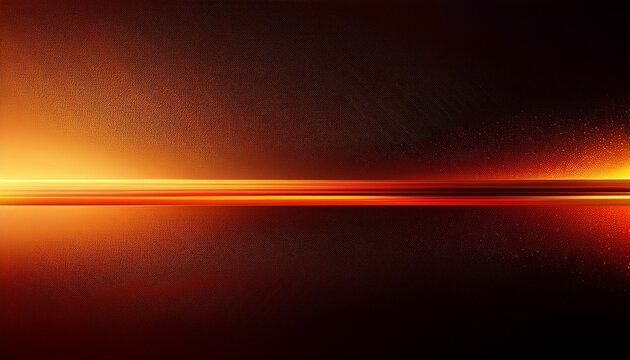 Warm Orange And Brown Light Streak With Dark Grainy Background