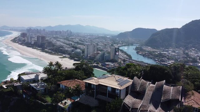 Joatinga, Rio de Janeiro, Rio de Janeiro Brazil, Brazil, aerial view, drone footage, drone shot, drone photography,travel, tourism, destination, vacation, luxury, tropical, paradise, landscape, aerial