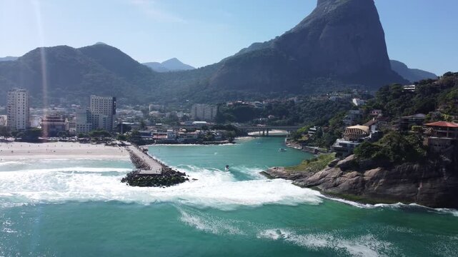 Joatinga, Rio de Janeiro, Rio de Janeiro Brazil, Brazil, aerial view, drone footage, drone shot, drone photography,travel, tourism, destination, vacation, luxury, tropical, paradise, landscape, aerial