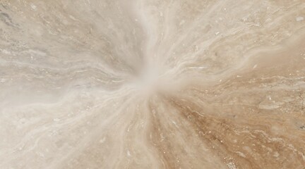 Obraz premium Vibrant swirling pattern radiates from center with dynamic beige and white hues