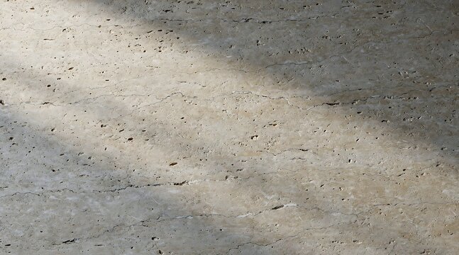 Sunlit concrete surface with shadows