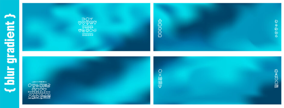 Fresh blue gradient with turquoise sea tones and clean azure water on bright panels. Cool blue gradation and ocean light glow across a layered set. Vector wave background for a summer sale promotion.