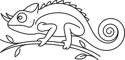 Obraz premium vector illustration of cartoon dinosaur